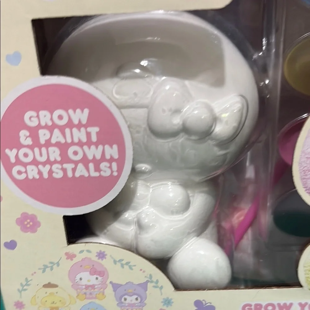 Sanrio Hello Kitty Crystal Craft Kit - Pink and White